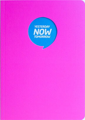 Notesbog A5 Linjeret 160 Sider # Now