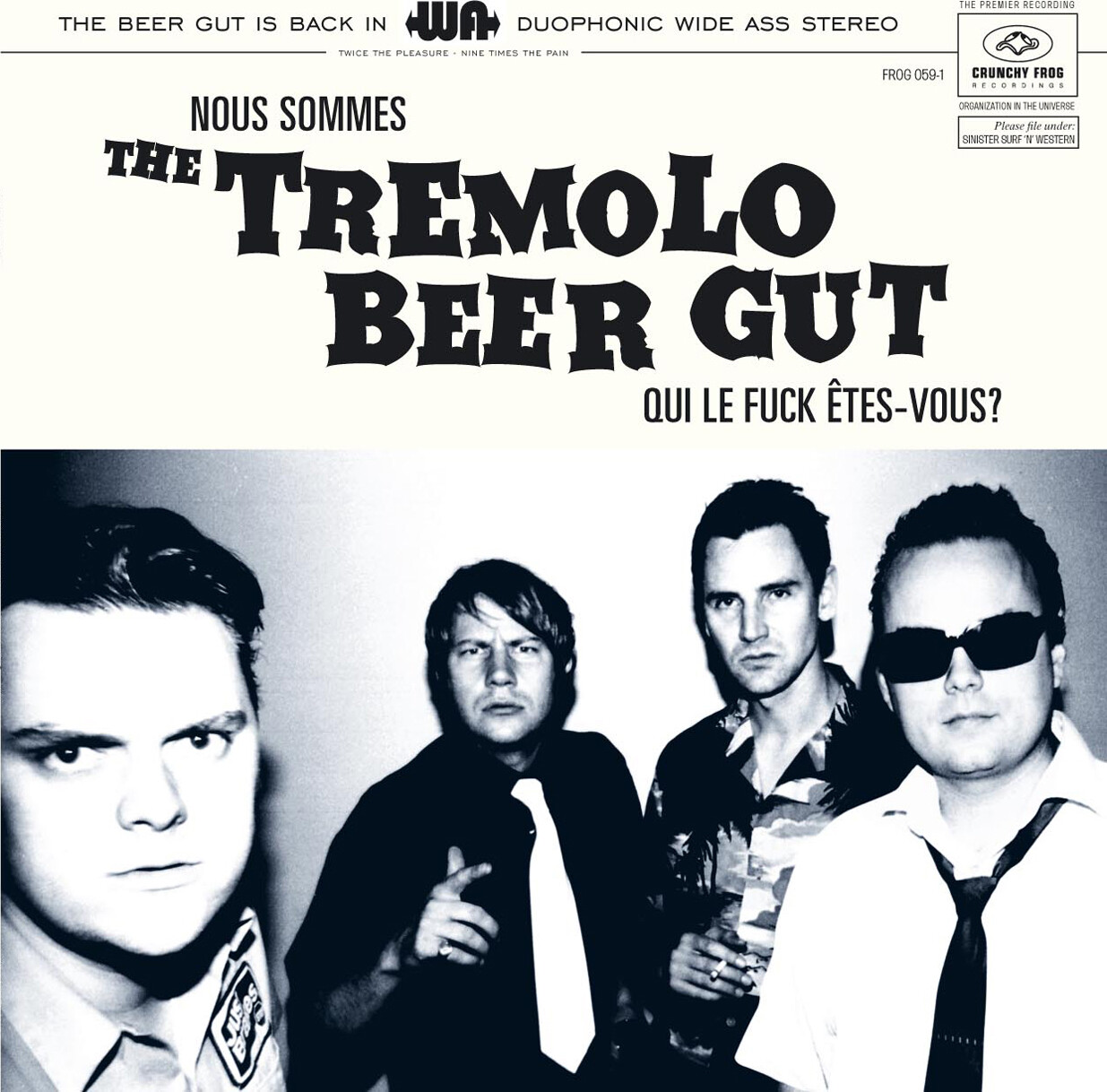 The Tremolo Beer Gut - Nous Sommes The Tremolo Beer Gut... Qui Le Fuck êtes Vous - Vinyl Lp