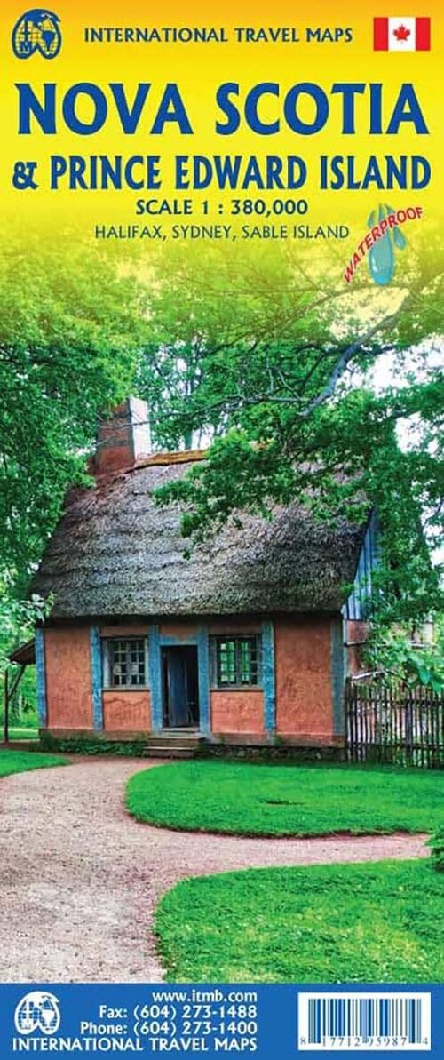 Nova Scotia & Prince Edwards Island - English book