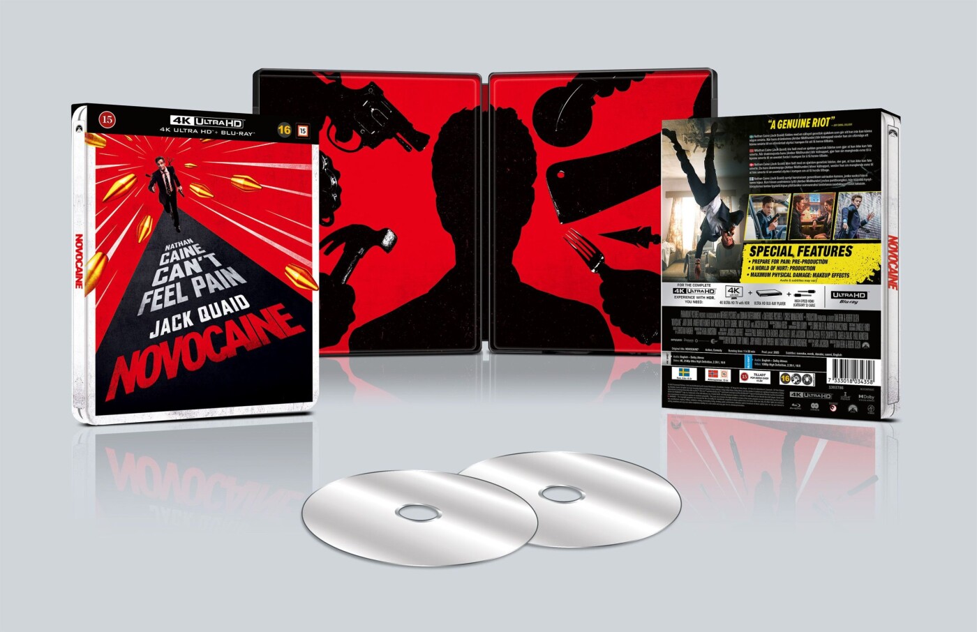 Novocaine - 4K Blu-Ray