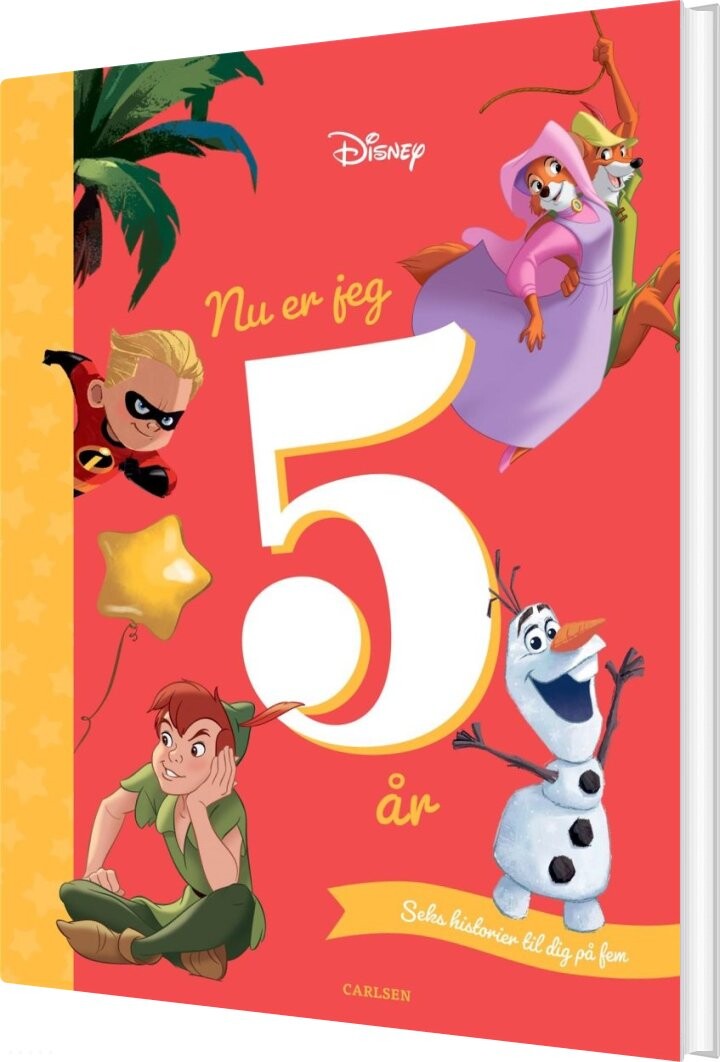 Nu Er Jeg 5 år - Disney - Bog