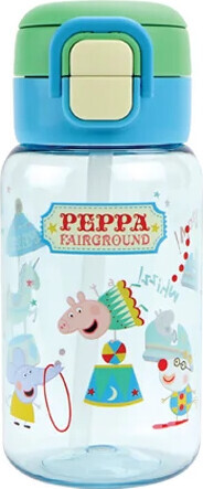 Nuby - Peppa Pig 2-in-1 Bottle - Blue - 550 Ml