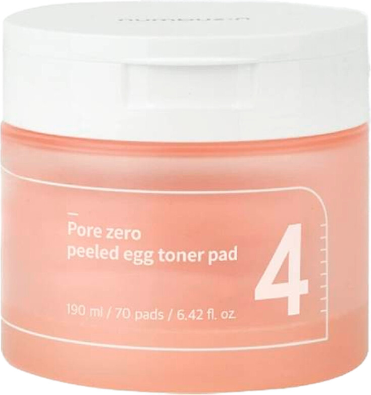 Numbuzin - No.4 Pore Zero Peeled Egg Toner Pad