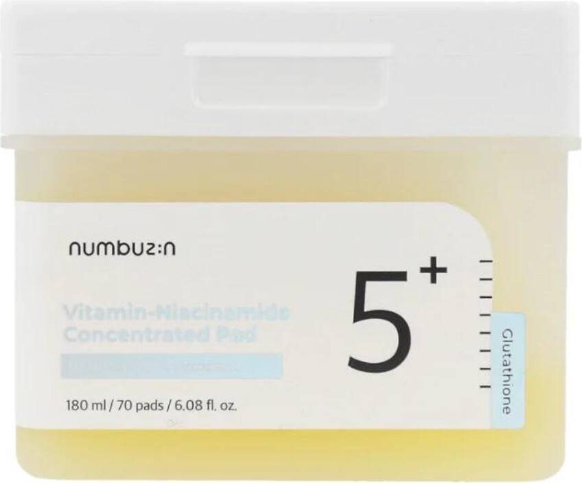 Numbuzin - No.5+ Vitamin-niacinamide Concentrated Pad