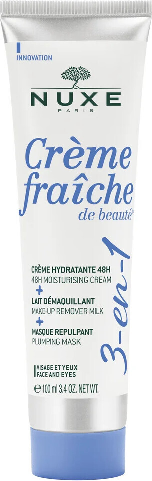 Nuxe Creme Fraiche De Beaute 3-In-1 Face Cream 100 ml Face And Eyes