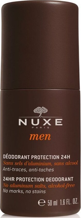 Nuxe Men - Roll On Deo Til Mænd - 24hr Protection Deodorant 50 Ml