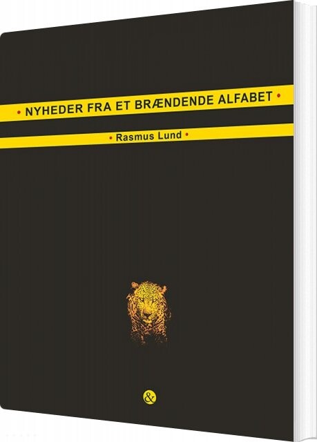 Billede af Nyheder Fra Et Brændende Alfabet - Rasmus Lund - Bog