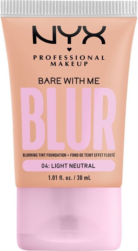 Nyx - Bare With Me Blur Skin Tint Foundation - 04 Light Neutral