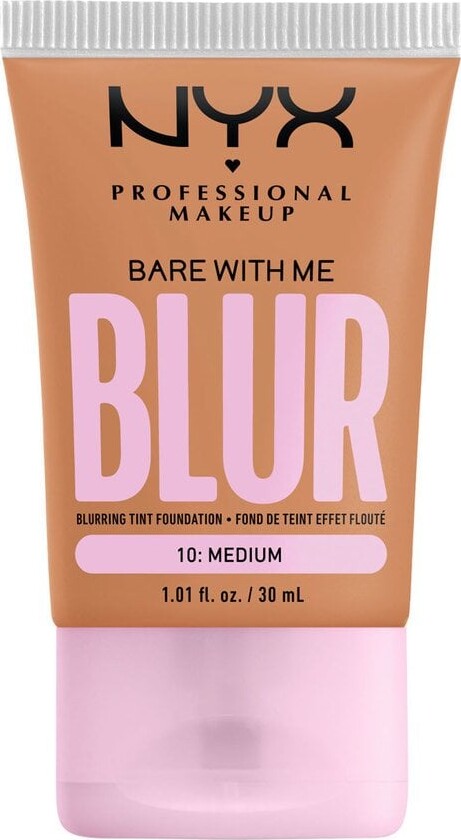 Nyx - Bare With Me Blur Skin Tint Foundation - 10 Medium