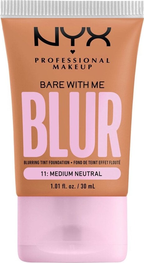 Nyx - Bare With Me Blur Skin Tint Foundation - 11 Medium Neutral