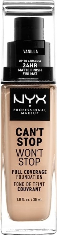 Nyx Professional Makeup - Can't Stop Won't Stop Foundation - Vanilla