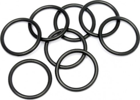 O-ring P20 (20x2.5mm/black/8pcs) - Hp75072 - Hpi Racing