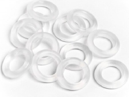 O-ring P6 (6x2mm/clear/12pcs) - Hp86927 - Hpi Racing