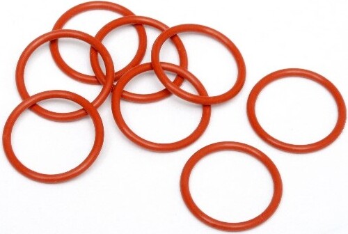 O-ring S15 (15x1.5mm/orange/8pcs) - Hp75071 - Hpi Racing