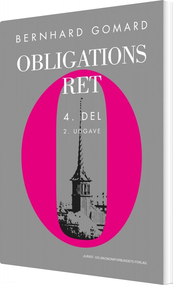 Billede af Obligationsret 4. Del - Bernhard Gomard - Bog