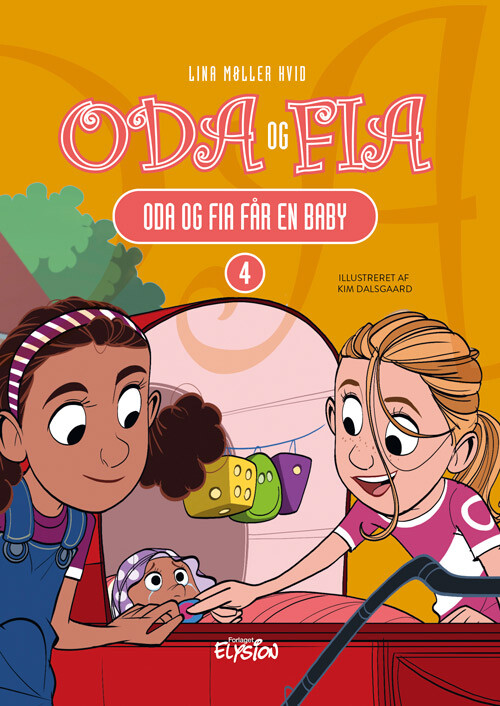 Oda Og Fia Får En Baby - Lina Møller Hvid - Bog