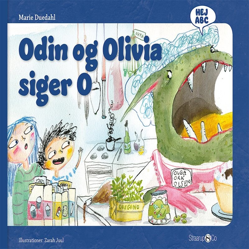 Billede af Odin Og Olivia Siger O - Marie Duedahl - Bog