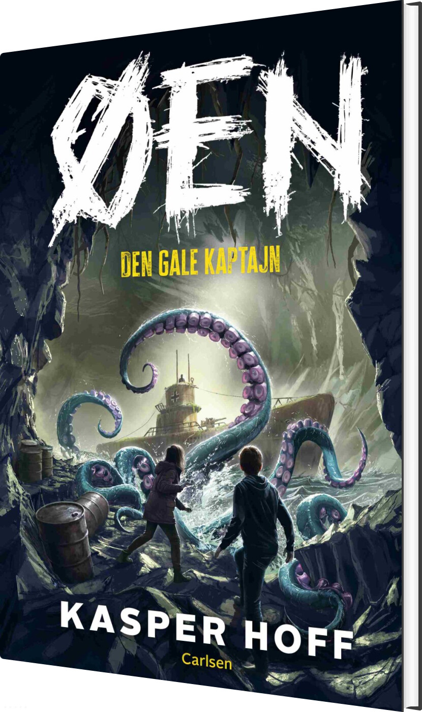 øen 3 - Den Gale Kaptajn - Kasper Hoff - Bog