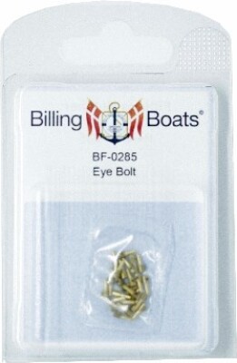 øjebolt 6mm /20 - 04-bf-0285 - Billing Boats