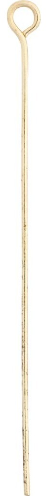 øjestilk - L 50 Mm - Forgyldt - 30 Stk. billede