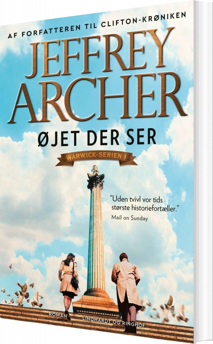 Billede af øjet Der Ser - Jeffrey Archer - Bog