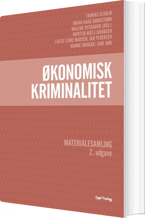 økonomisk Kriminalitet - Thomas Elholm - Bog - Djøf Forlag