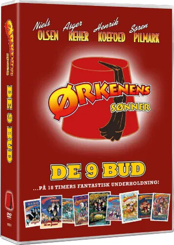 ørkenens Sønner - De 9 Bud - DVD - Film