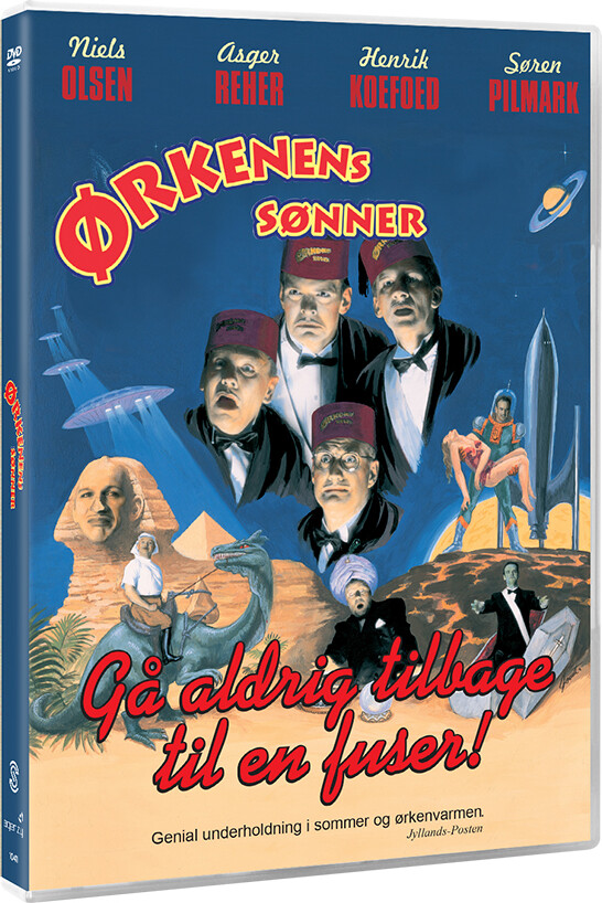 ørkenens Sønner - Gå Aldrig Tilbage Til En Fuser - 1997 - DVD - Film