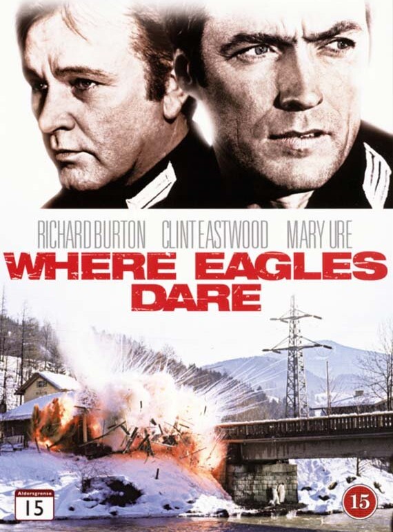 ørneborgen / Where Eagles Dare - DVD - Film