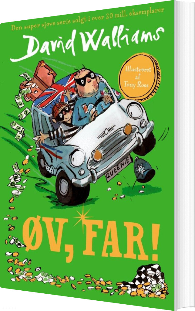 Billede af øv, Far! - David Walliams - Bog