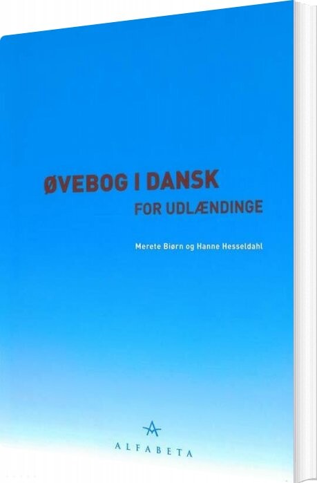 Billede af øvebog I Dansk For Udlændinge - Merete Biørn - Bog