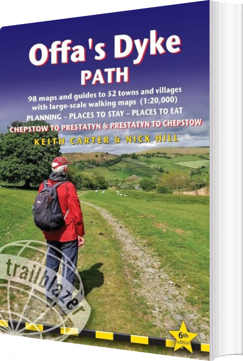 Billede af Offa's Dyke Path - Chepstow To Prestatyn And Prestatyn To Chepstow - Keith Carter - English Book