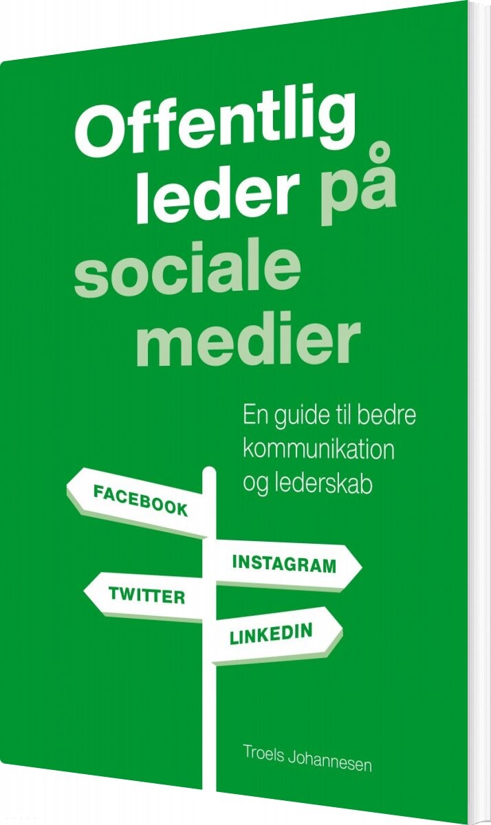 Billede af Offentlig Leder På Sociale Medier - Troels Johannesen - Bog