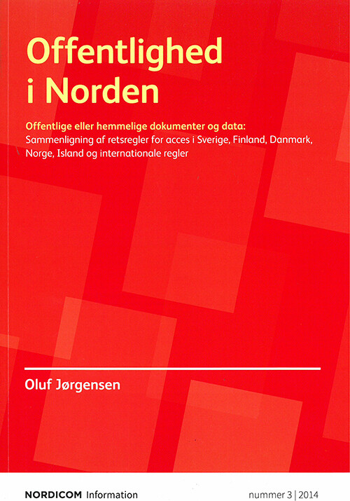 Billede af Offentlighed I Norden - Oluf Jørgensen - Bog