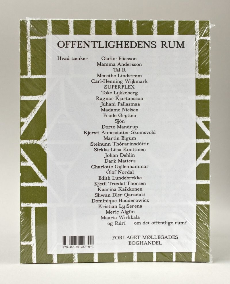Offentlighedens Rum - Sjón - Bog