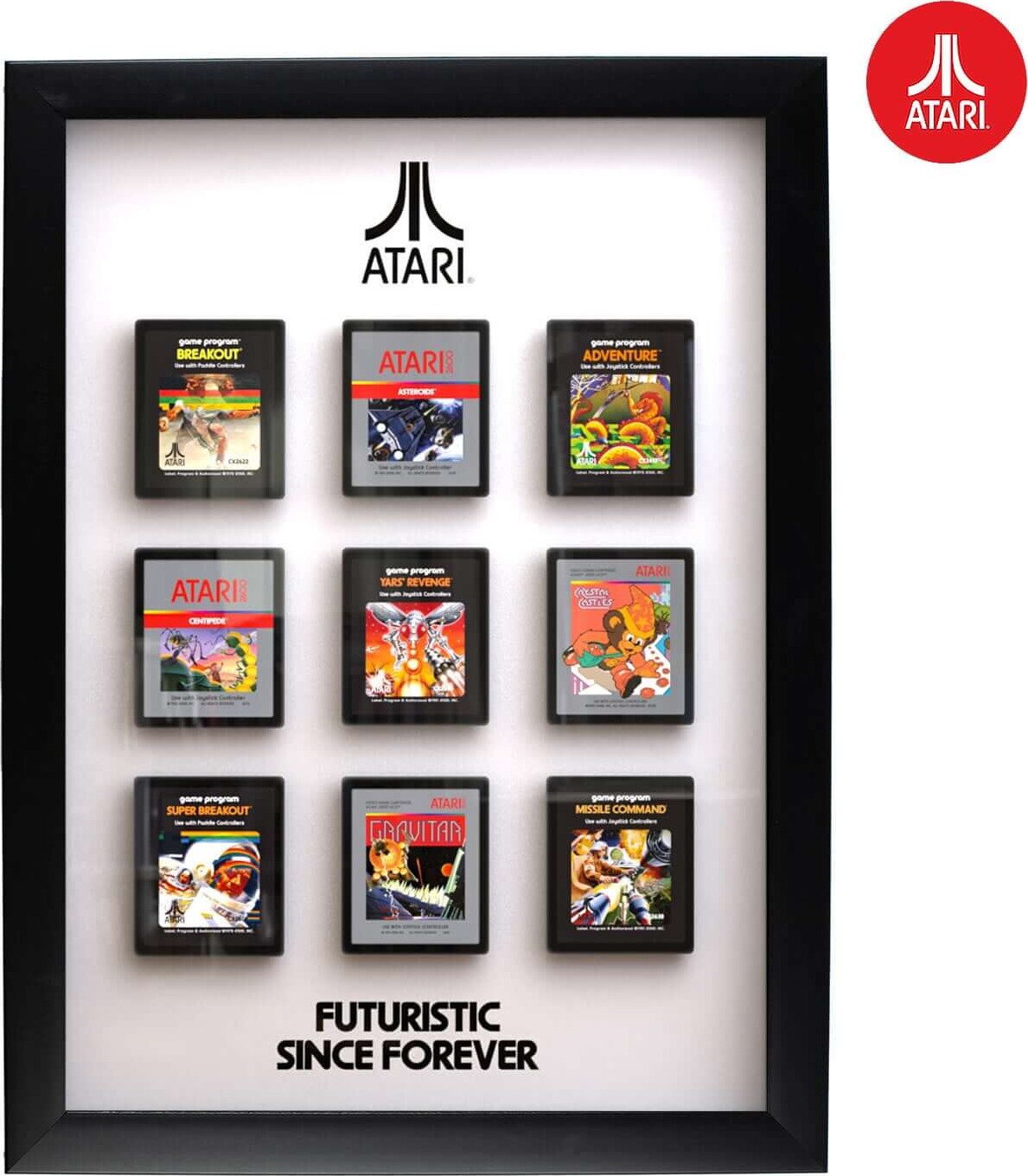 Thumbs Up! - Official Atari 3D Wall Art - Cartridge Collection - Billede