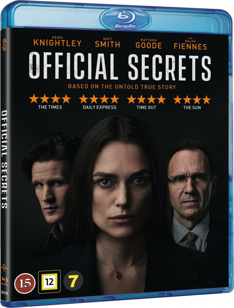 Official Secrets - Blu-Ray
