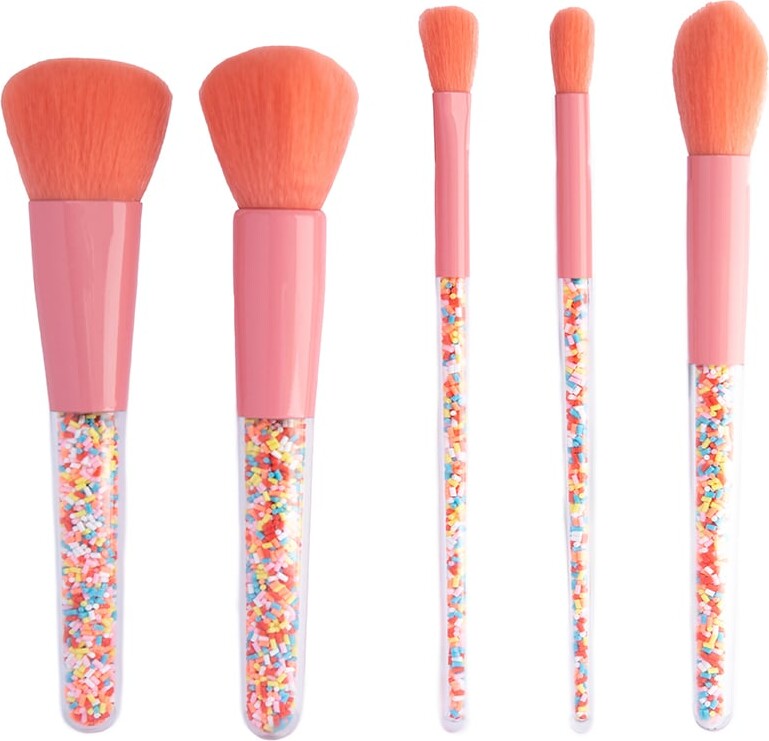 Oh Flossy - Sprinkle Make-up Børster - Sæt Med 5