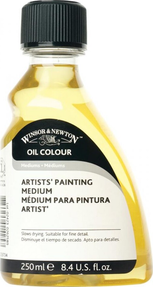 Winsor & Newton - Oil Colour Medium - Artists' Painting Medium 250 0ml - Olie Medium