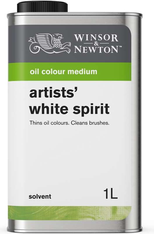 Winsor & Newton - Oil Colour Solvents Artists White Spirit 1000 Ml