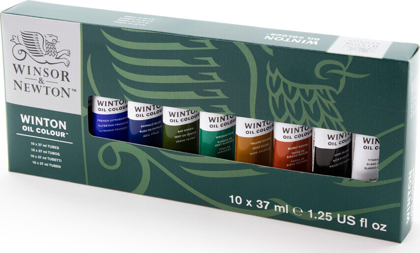 Winsor & Newton - Oil Colour Winton Tube - Oliemaling - 10x37 Ml