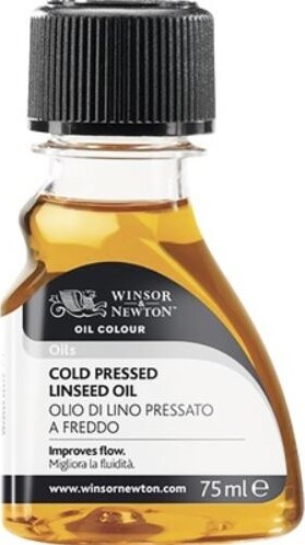 Winsor & Newton - Cold Pressed Linseed Oil - 75 Ml