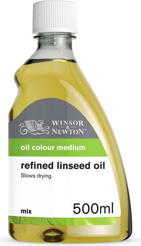 Winsor & Newton - Oil Linseed Oil Refined - 500 Ml - 3149748