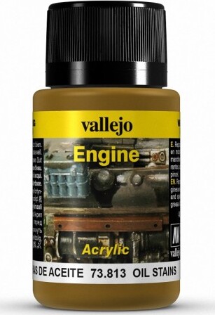 Billede af Vallejo - Engine Effects - Oil Stains 40 Ml hos Gucca.dk