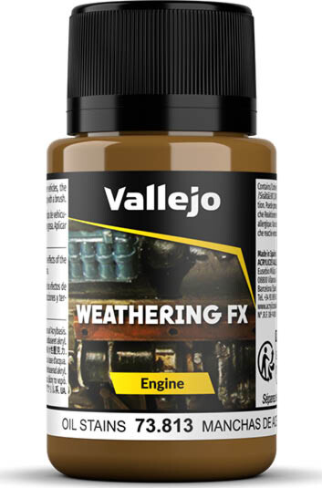 Vallejo - Engine Effects - Oil Stains 40 Ml