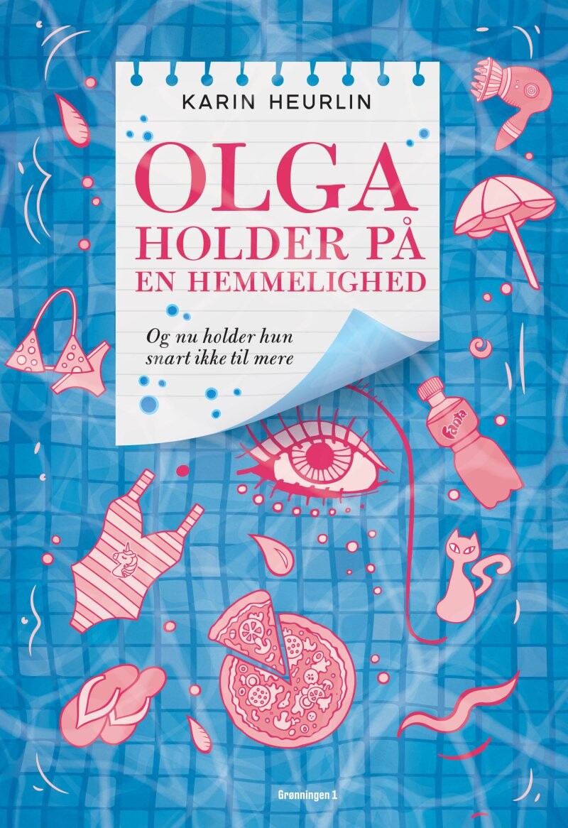 Billede af Olga Holder På En Hemmelighed - Karin Heurlin - Bog
