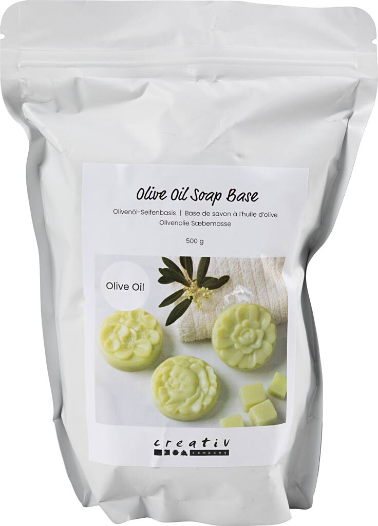 Olivenolie Sæbemasse - Granulat - 500 G