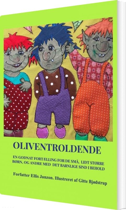 Billede af Oliventroldende - Ellis Janzon - Bog