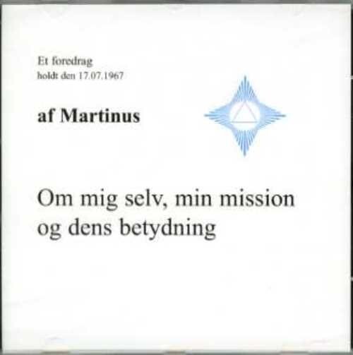 Billede af Om Mig Selv, Min Mission Og Dens Betydning - Martinus - Cd Lydbog