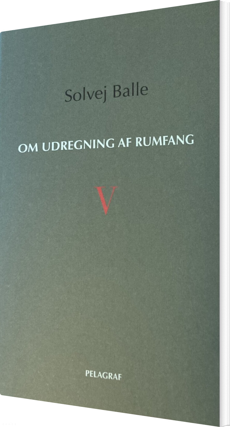 Billede af Om Udregning Af Rumfang V - Solvej Balle - Bog